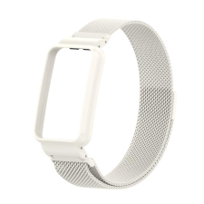 NUBO Xiaomi Mi/Smart Band 7 PRO milánói szíj védőkerettel okosóra kellék