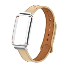 NUBO Xiaomi Smart Band 7 PRO bőr szíj védőkerettel okosóra kellék