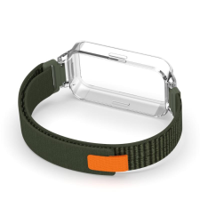 NUBO Xiaomi Smart Band 9 Active tépőzáras szövet szíj védőkerettel okosóra kellék