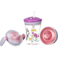 Nuk Evolution All-in-One 230ml Ivópohár - Rák mintás itatópohár