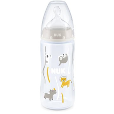 Nuk FC+ cumisüveg hőmérséklet-ellenőrzővel 300 ml, bézs cumisüveg