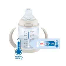  NUK First Choice tanulópohár 150ml Temperature Control 6-18 hó - zöld babaétkészlet