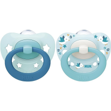 Nuk Signature cumi, 0-6 m, 2 db, BOX, fiú cumi