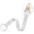 Nuk Soother Band cumitartó szalag Winnie the Pooh 1 db