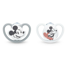 NUK Space szilikon cumi 2db 18-36 hó - Mickey Mouse cumi