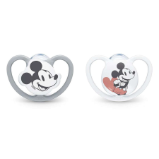 NUK Space szilikon cumi 2db 6-18 hó - Micke Mouse cumi