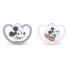 NUK Space szilikon cumi 2db 6-18 hó - Micke Mouse cumi