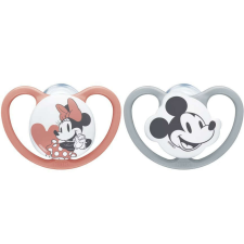 NUK Space szilikon cumi 2db 6-18 hó - Mickey&Minnie Mouse cumi