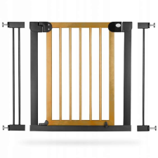 Nukido Biztonsági kapu 76-104 cm Nukido - Fém + fa bababiztonság