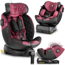 Nukido Prestige Line autósülés fekete és rózsaszín 0-36 kg ISOFIX gyerekülés