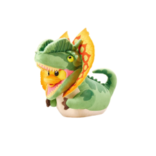 Numskull Tubbz Jurassic Park Dilophosaurus plüss kacsa figura 20cm (NS5043) plüssfigura