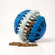 Nunbell Vaníliás fogtisztító dental labda kutyáknak - 6cm - Narancs játék kutyáknak