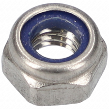  NUT M6-6 DIN 985 INOX. beépíthető gépek kiegészítői