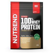 Nutrend 100% Whey Protein 400 g, eper vitamin és táplálékkiegészítő
