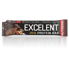 Nutrend EXCELENT Protein Bar, 85 g, csokoládé magvakkal reform élelmiszer