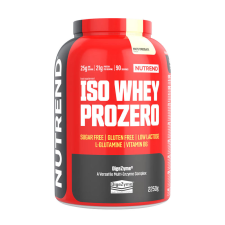Nutrend Iso Whey Prozero (2250 g, Fehér Csokoládé) vitamin és táplálékkiegészítő