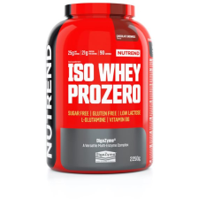 Nutrend ISO Whey Prozero, 2250 g, čokoládové brownies vitamin és táplálékkiegészítő