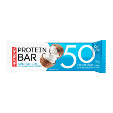 Nutrend Nutrend protein szelet 50% kókusz 50 g reform élelmiszer
