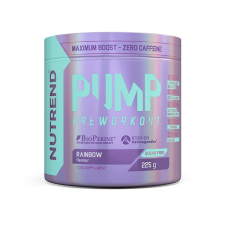 Nutrend PUMP 225 g, rainbow vitamin és táplálékkiegészítő