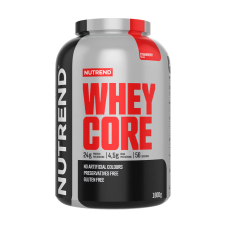 Nutrend Whey Core - Tejsavófehérje koncentrátum (1800 g, Eper) vitamin és táplálékkiegészítő