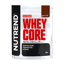 Nutrend Whey Core - Tejsavófehérje koncentrátum (900 g, Csokoládé és kakaó) vitamin és táplálékkiegészítő