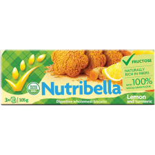  Nutribella citromos kurkumás keksz  105g csokoládé és édesség
