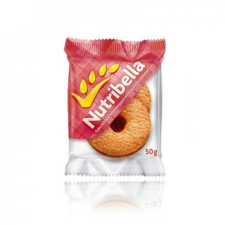 Nutribella teljes kiőrlésű keksz meggyes almás öntettel 50 g diabetikus termék