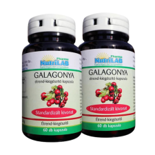 Nutrilab Galagonya Forte 300mg DUO PACK 2x60 kapszula vitamin és táplálékkiegészítő