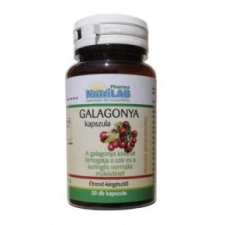 Nutrilab Galagonya kapszula - 30 db vitamin és táplálékkiegészítő