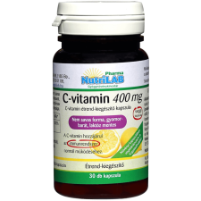NutriLAB gyomorbarát C vitamin 400 mg - 30 db vitamin és táplálékkiegészítő