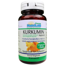 NutriLAB Kurkumin (95%) 90X vitamin és táplálékkiegészítő