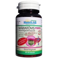  NutriLAB Máriatövis Forte vega kapszula 60X vitamin és táplálékkiegészítő
