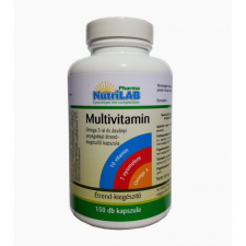 Nutrilab Multivitamin Omega 3-al (150db) Nutrilab vitamin és táplálékkiegészítő
