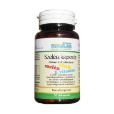 Nutrilab szelén kapszula cinkkel és E-vitaminnal 30db vitamin és táplálékkiegészítő