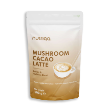  Nutriqa Bio 7-Gomba keverék-Kakaó Latte 500 g vitamin és táplálékkiegészítő