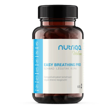 Nutriqa easy breathing pro szabad légutak kúra vegán kapszula 60 db vitamin és táplálékkiegészítő