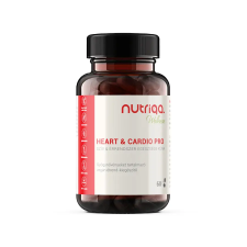 Nutriqa HEARTH + CARDIO PRO - Szív & Érrendszer Egészsége Kúra 60 db vegán kapszulával vitamin és táplálékkiegészítő