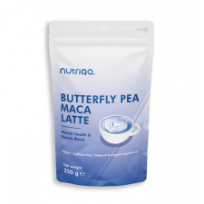Nutriqa Nutriqa vegan koffeinmentes pillangóborsó-maca latte 250 g kávé