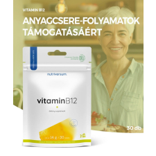 Nutriversum B12-vitamin tabletta - 30 db vitamin és táplálékkiegészítő