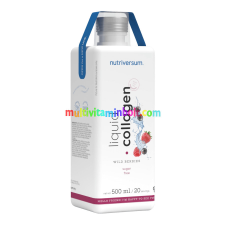 Nutriversum Collagen liquid Sugar Free - 500 ml - erdei gyümölcs - Nutriversum vitamin és táplálékkiegészítő
