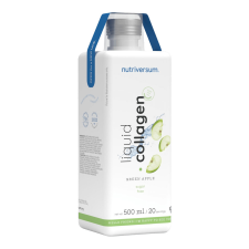 Nutriversum Collagen liquid Sugar Free - 500 ml - zöld alma - Nutriversum vitamin és táplálékkiegészítő