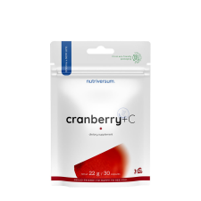 Nutriversum Cranberry + C - VITA (30 Kapszula) vitamin és táplálékkiegészítő
