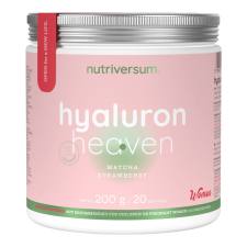 Nutriversum Hyaluron Heaven - 200 g - matcha-eper - Nutriversum vitamin és táplálékkiegészítő