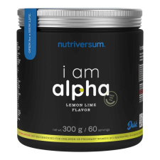 Nutriversum I am Alpha - 300 g - citrom lime - Nutriversum vitamin és táplálékkiegészítő