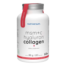 Nutriversum MSM+C Hyaluron Collagen - 120 kapszula - Nutriversum vitamin és táplálékkiegészítő