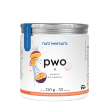 Nutriversum PWO (210 g, Mangó Maracuja) vitamin és táplálékkiegészítő