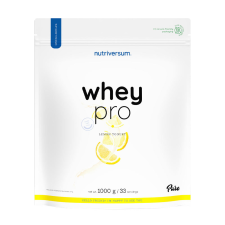 Nutriversum Whey PRO - Tejsavó Fehérje - PURE (1000 g, Citromos Joghurt) vitamin és táplálékkiegészítő