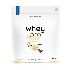 Nutriversum Whey PRO - Tejsavó Fehérje - PURE (1000 g, Vanília) vitamin és táplálékkiegészítő