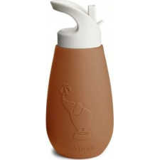 Nuuroo Pax Szívószálas Szilikon Itatópohár 350 ml Karamell (5715235021946) kulacs, kulacstartó