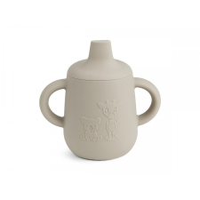 Nuuroo szilikon ivópohár/itatópohár - krém itatópohár